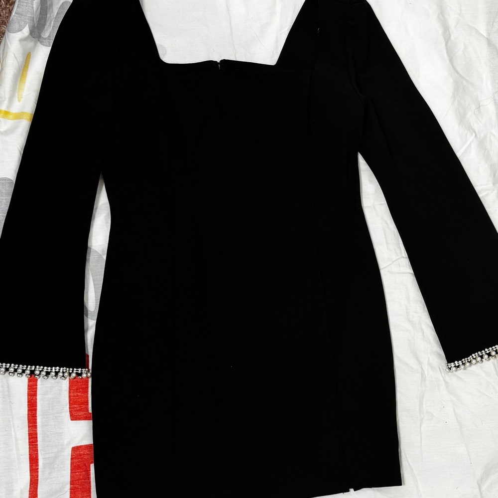 Fashion Nova Savanna Mini Dress - Black